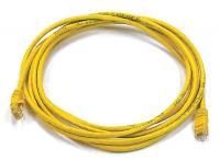 5VYZ5 Patch Cord, Cat5e, 10Ft, Yellow