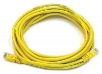 5VZA5 Patch Cord, Cat5e, 14Ft, Yellow