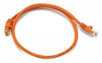 5VZJ8 Patch Cord, Cat6, 2Ft, Orange