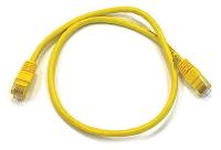 5VZK2 Patch Cord, Cat6, 2Ft, Yellow