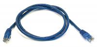 5VZK4 Patch Cord, Cat6, 3Ft, Blue