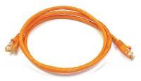 5VZK7 Patch Cord, Cat6, 3Ft, Orange