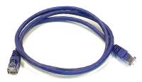 5VZK8 Patch Cord, Cat6, 3Ft, Purple