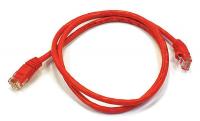 5VZK9 Patch Cord, Cat6, 3Ft, Red