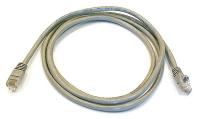 5VZL4 Patch Cord, Cat6, 5Ft, Gray
