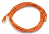 5VZN4 Patch Cord, Cat6, 7Ft, Orange