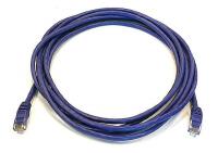 5VZN5 Patch Cord, Cat6, 7Ft, Purple