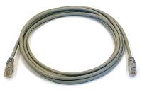 5VZN9 Patch Cord, Cat6, 10Ft, Gray