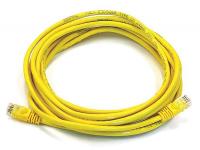 5VZR5 Patch Cord, Cat6, 14Ft, Yellow
