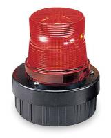 5WF82 Horn Strobe, Red, Polycarbonate, 120VAC