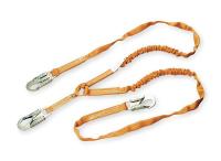 5WG61 Lanyard, 2 Leg, Polyester, Yellow