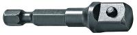 5WGF6 Hex Drive Extension, Pin, 1/4 x 3/8 x 4 In