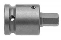 5WGN8 Socket Head Bit and Holder, 1/2 Dr, 3/8 In