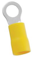5WHA7 Ring Terminal, Yellow, Brazed, PK20