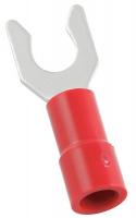 5WHD5 Fork Terminal, Red, 22 to 16 AWG, PK100