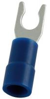 5WHD6 Fork Terminal, Blue, 16 to 14 AWG, PK100