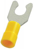 5WHD7 Fork Terminal, Yellow, 12 to 10 AWG, PK50