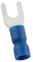 5WHF6 Fork Terminal, Blue, 16 to 14 AWG, PK100