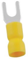 5WHF8 Fork Terminal, Yellow, 12 to 10 AWG, PK50