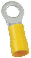 5WHG5 Ring Terminal, Yellow, Butted12-10, PK50