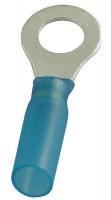 5WHH6 Ring Terminal, Blue, Brazed, 16 to 14, PK25