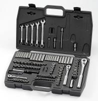 5WHZ4 Comb Drive Socket Set, SAE/Metric, 118 Pc