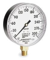 5WJ63 Pressure Gauge, Sprinkler, 3 1/2 In, 300Psi