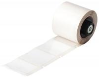 5WKC5 Label Cartridge, White, Polyester, 1/2 In W