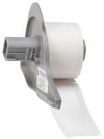 5WKG5 Label Cartridge, White, Polyester, 3 In. W