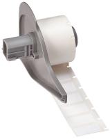 5WKJ1 Label Cartridge, White, Polyester, 1 In. W