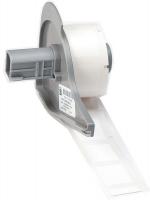 5WKP7 Label Cartridge, White, Polyester, 3/4 In W