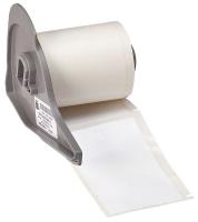 5WKT7 Label Cartridge, White, Polyester