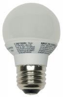6XWL2 LED Light Bulb, G16.5, 3000K, Warm