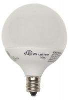 6XWL0 LED Light Bulb, G16.5, 3000K, Warm