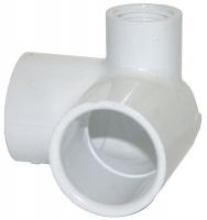 5WPE9 Elbow, 1x1x1/2 In SlipxSlipxFNPT, PVC