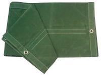 5WTT7 Tarp, Heavy Duty, Canvas, 4 x 8Ft