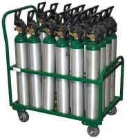 5WXH2 Cylinder Trolley, 34 In. W, 2400 lb.