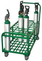 5WXH7 Cylinder Trolley, 35 In. W, 2400 lb.