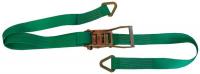 5WXJ0 Cargo Strap, Ratchet, 9 ft.x2 In., 1666 lb.