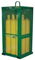 5WXP3 Cylinder Storage Cabinet, 9 Vertical