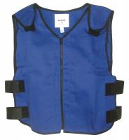 5WYD4 Cooling Vest, 2XL, Blue, 22 In. L