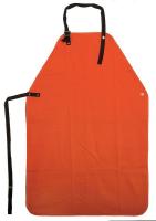 5WYT0 Flame-Retardant Apron, Orange, 36 In