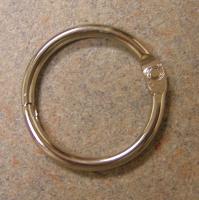 5WYZ3 Rings, Binder, 1 inch, Nickel Plated