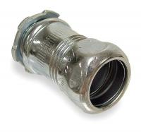 5XC18 Compression Connector, 1/2 In, Steel