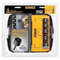 5XFA4 Hole Saw Set, Impact Rated, 5 pcs