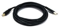 5XFV7 USB 2.0 Cable, 10 ft.L, Black