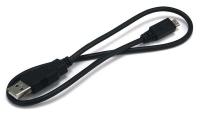 5XFX9 USB 2.0 Cable, 1.5 ft.L, Black