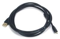 5XFY4 USB 2.0 Cable, 6 ft.L, Black