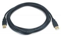 5XFZ3 USB 2.0 Cable, 5 ft.L, Black