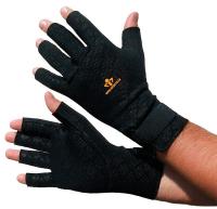 5XKU9 Anti-Vibration Gloves, XL, Black, PR